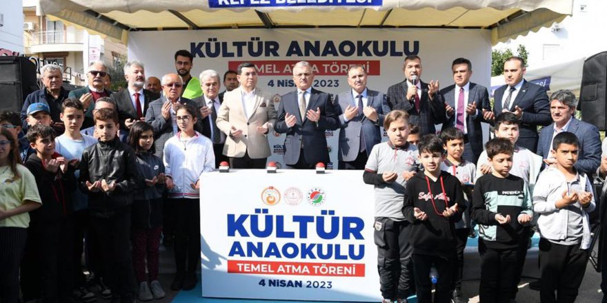 Vali Yazıcı, Kepez'de yapılacak anaokulunun temelini attı