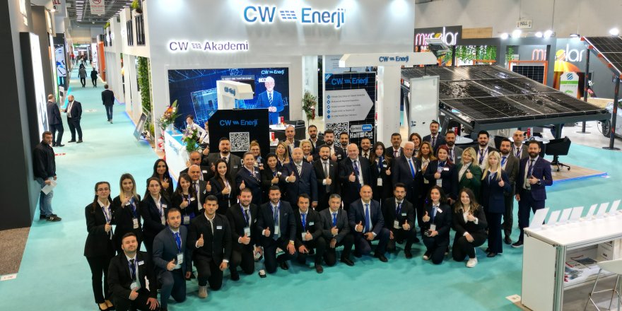 CW Enerji, Solarex İstanbul'da yoğun ilgi gördü