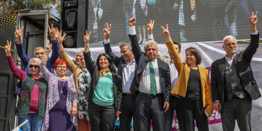 HDP Eş Genel Başkanı Sancar: Gücümüzü sandıklara yansıtacağız