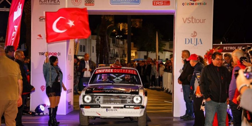 Rallide sezon Bodrum'da açıldı