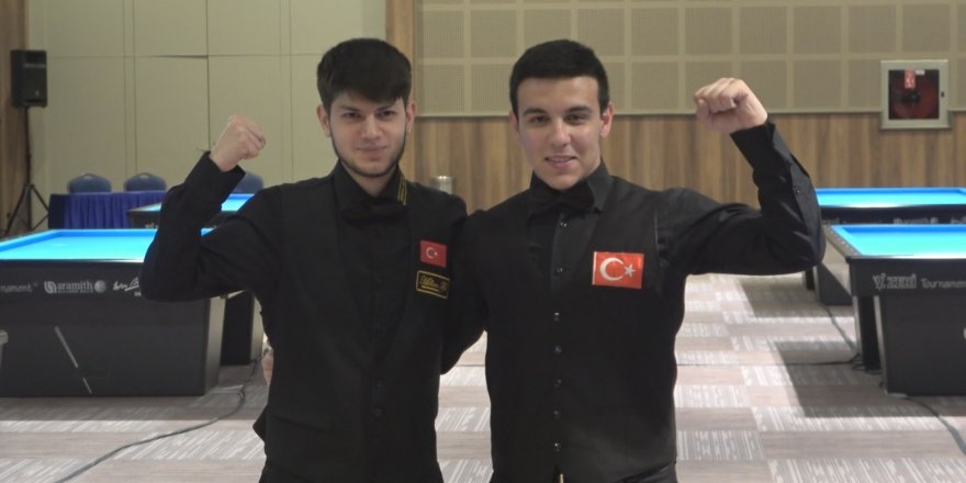 Avrupa Bilardo Şampiyonası’nda Türk takımlarının finalinde kazanan Sinop Spor Kulübü