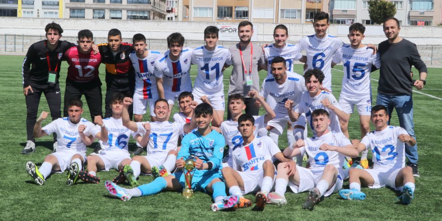 U18 Ligi'nde Burdur Belediyespor şampiyon