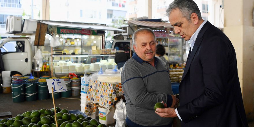 Başkan Esen, Altınkum esnafını dinledi