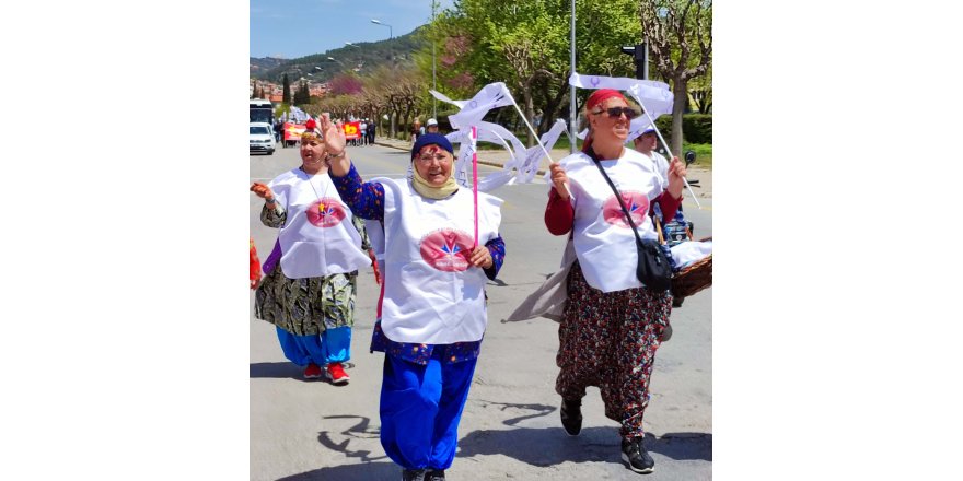 Muğla'da renkli 1 Mayıs kutlaması