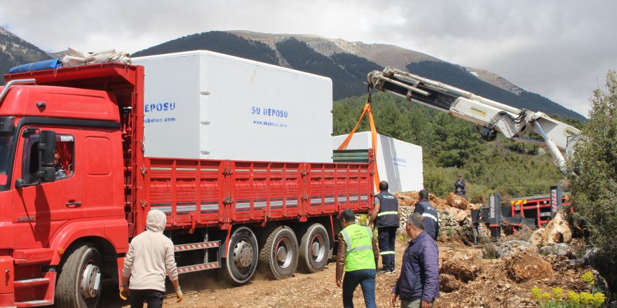 14 ilçeye 121 su deposu yerleştirilecek