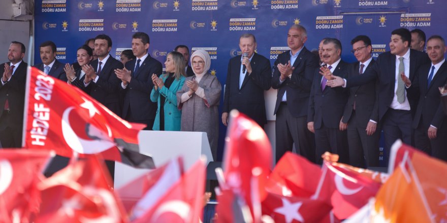 Erdoğan: Kılıçdaroğlu'nu cumhurbaşkanı adayı olarak karşımıza diken bir mekanizma var (2)