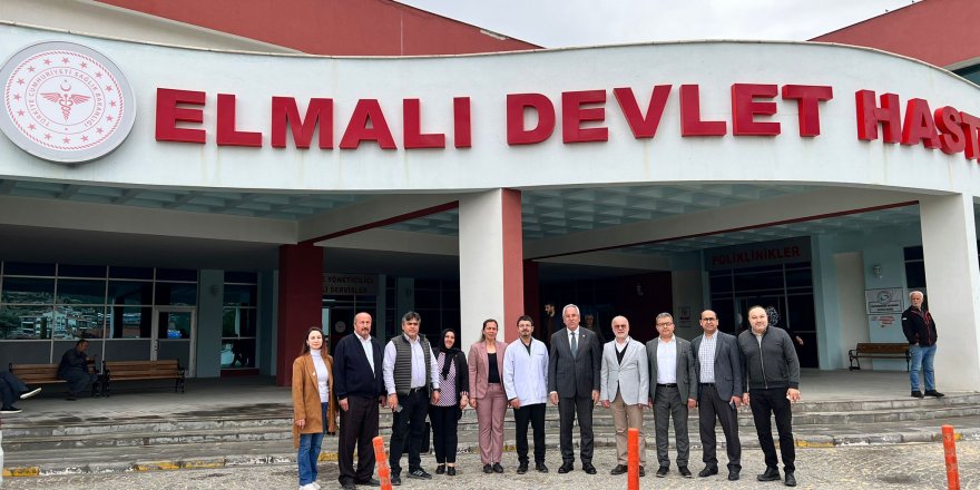 Elmalı Devlet Hastanesi'ne MR cihazı