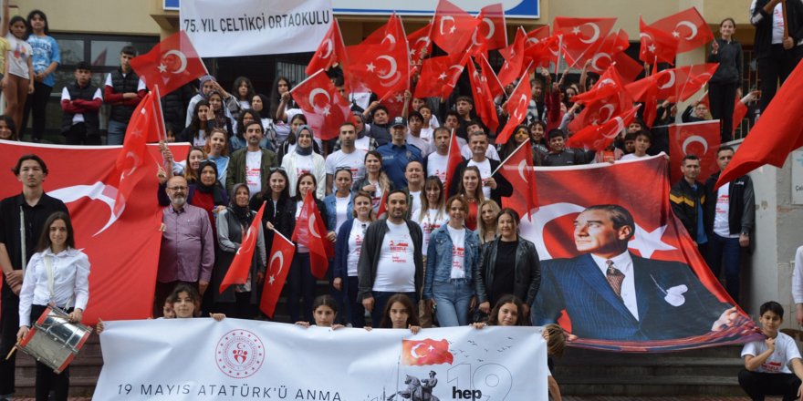 Çeltikçi'de Gençlik Yürüyüşü