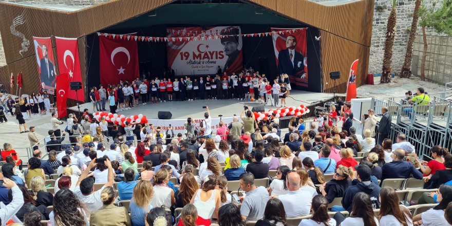 Bodrum'da 19 Mayıs coşkusu