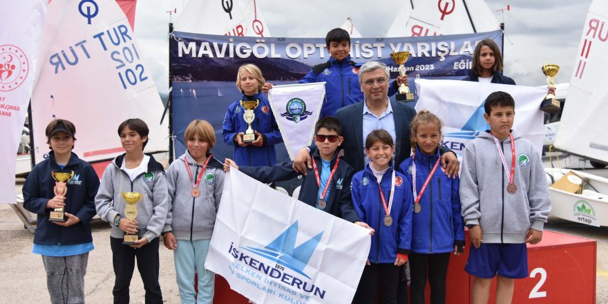 Mavi Göl Optimist Yarışları sona erdi