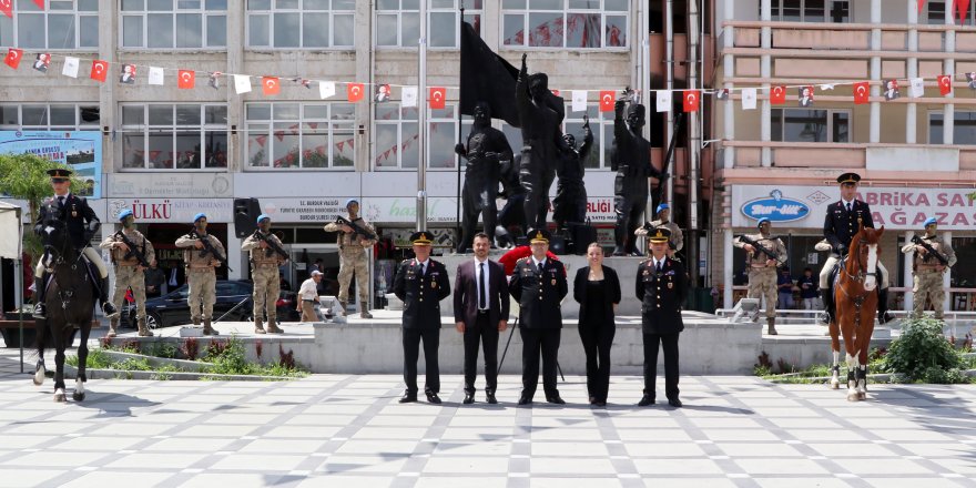 Jandarmanın kuruluş yıl dönümü kutlandı