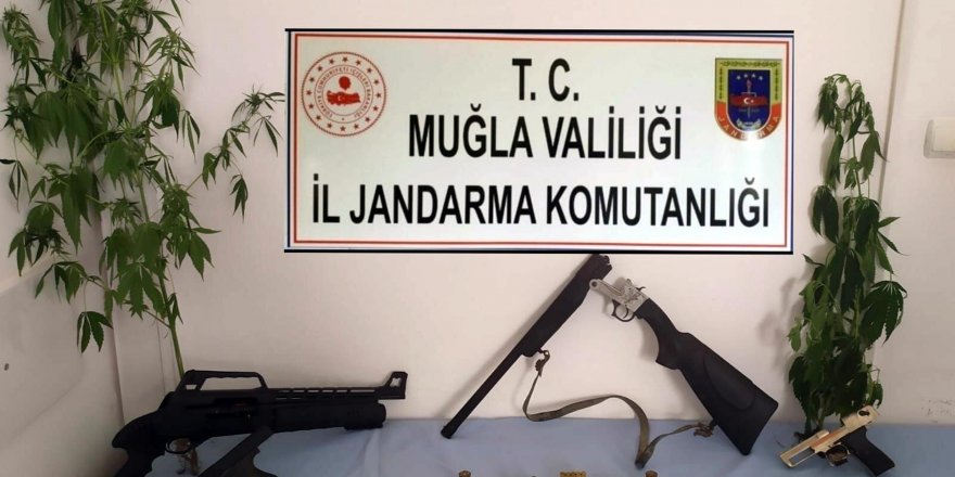 Muğla'da silah kaçakçılığı operasyonunda 2 tutuklama