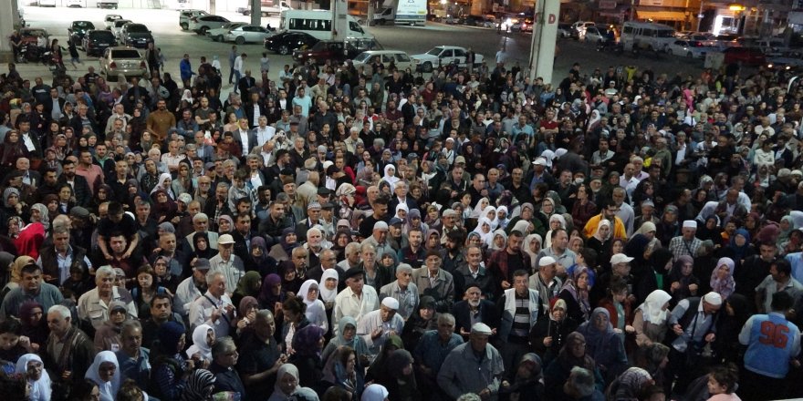 Burdur'da hacı adayları uğurlandı