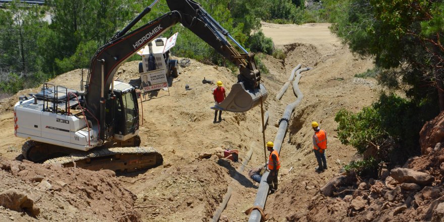 ASAT'tan Alanya Kargıcak'a yeni su deposu