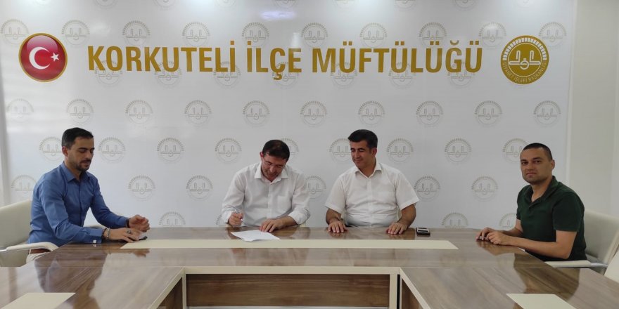 Müftülük ile Gençlik ve Spor protokol imzaladı