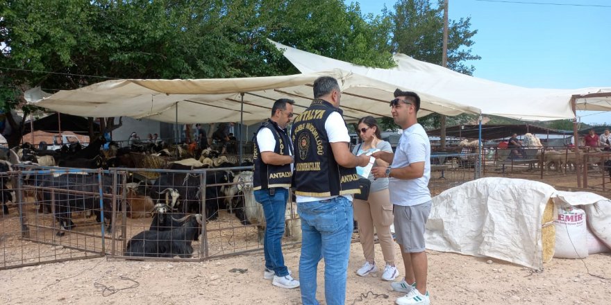 Kurban pazarlarında polis uyarısı