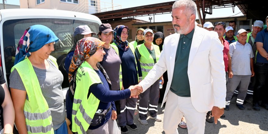 Başkan Şükrü Sözen ata geleneğini sürdürdü