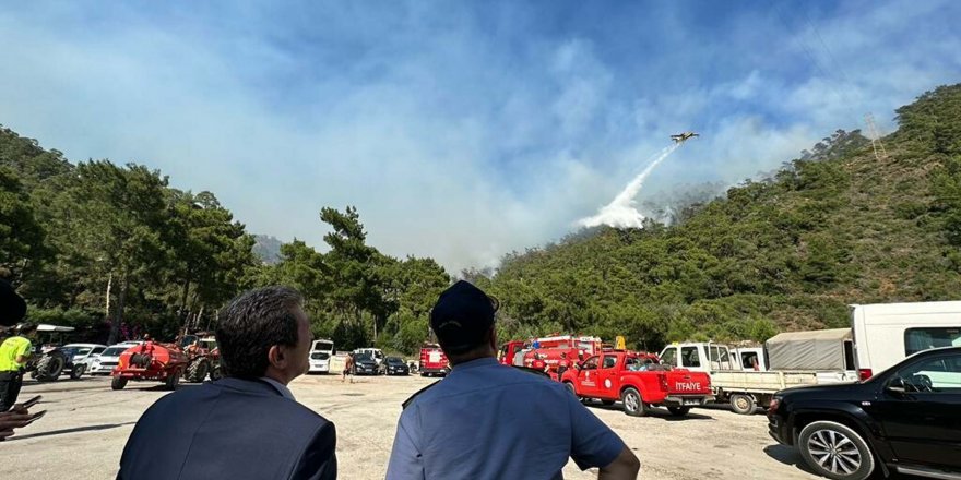 Marmaris'te orman yangını (3)