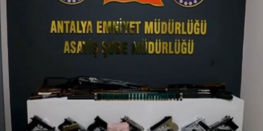 Silah ticareti yapanlara yönelik operasyonda 6 kişi yakalandı