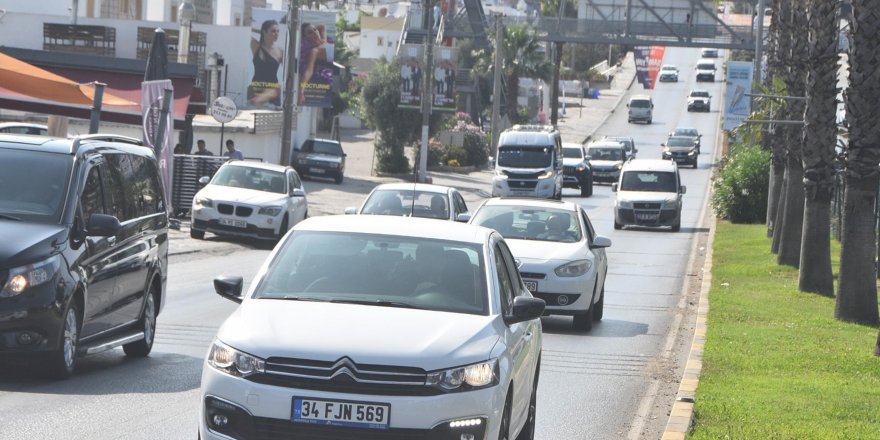 Bodrum'dan 2,5 günde 110 bin araç çıkış yaptı, otellerdeki doluluk oranı yüzde 85'e ulaştı