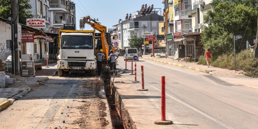 Kepez'de 2023 yılı programındaki doğal gaz çalışmaları başladı