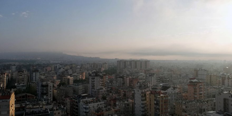 Antalya'yı nem bulutları kapladı