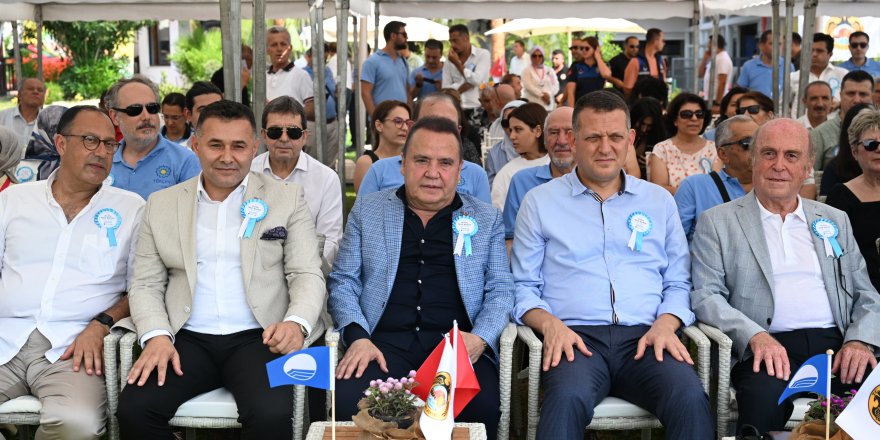 Başkan Böcek: 4 yılda 17'nci çevre ödülümüzü aldık