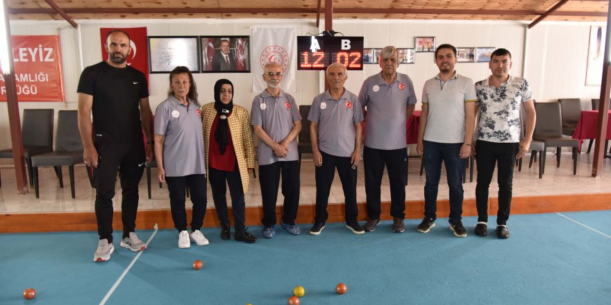 Eğirdir Huzurevi bocce takımı iddialı başladı