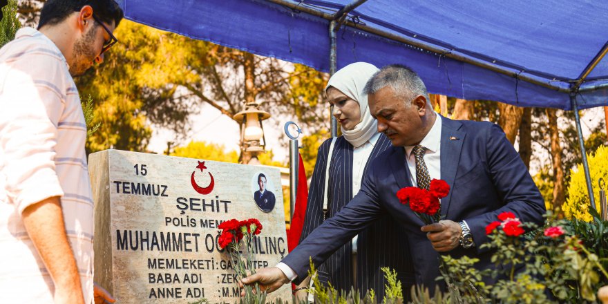 15 Temmuz şehitleri dualarla anıldı