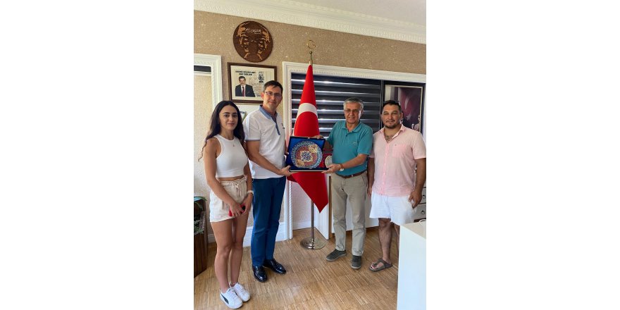 Kemer TÜRSAB'dan Başkan Topaloğlu'na ziyaret