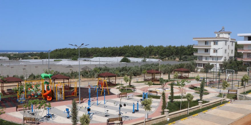 Alanya Belediyesi'nden Payallar'a yeni park