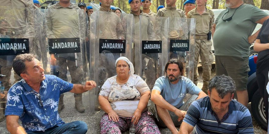 Akbelen'de 'ağaç kesimi' gerginliği; 2 gözaltı