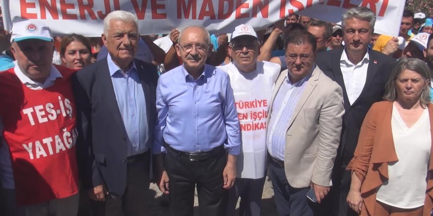 CHP lideri Kılıçdaroğlu Akbelen'e geldi, köylüler, çevreciler ve sendika üyeleri ile görüştü