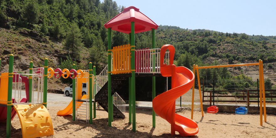 Alanya Belediyesi'nden 3 mahalleye park