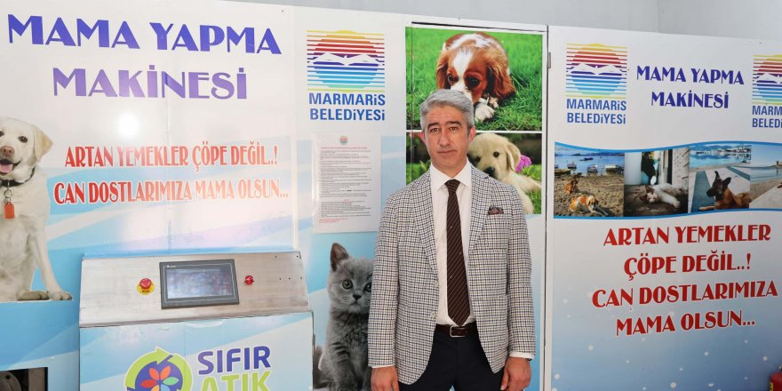 Marmaris'te can dostları için atık yemeklerden aylık 1 ton mama üretildi