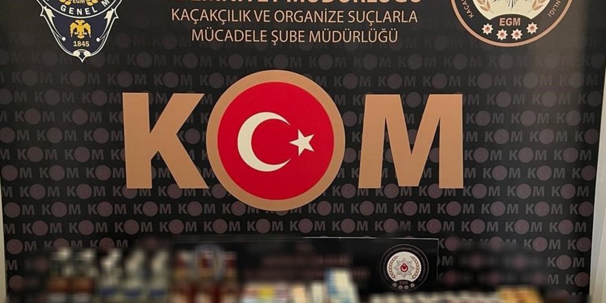 KOM ekipleri 2,6 milyon makaron ele geçirdi