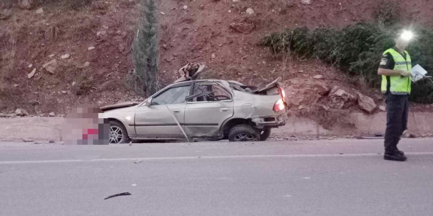 Burdur'da kaza: 2 ölü, 3 yaralı