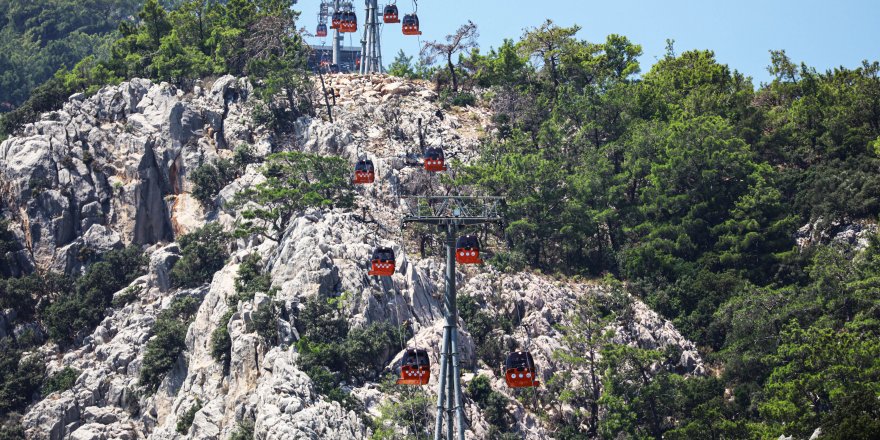 Tünektepe Teleferik yerli ve yabancıların gözdesi