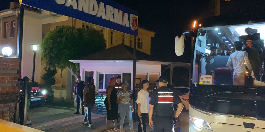 Manavgat'ta insan kaçakçılığı operasyonu