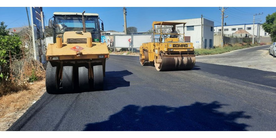 Bodrum'da 3 mahallede asfaltlama çalışmaları tamamlandı