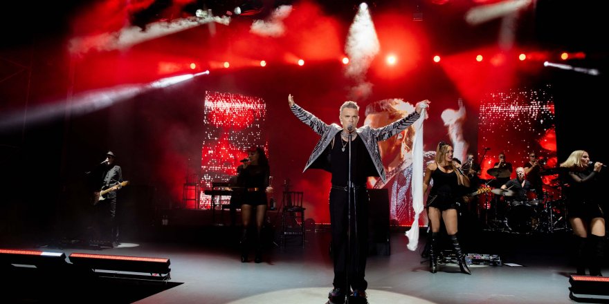 Robbie Williams, Bodrum'da sahne aldı