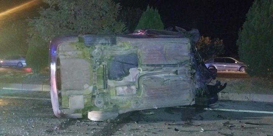 Bucak'ta trafik kazasında 1 kişi öldü, 3  kişi yaralandı