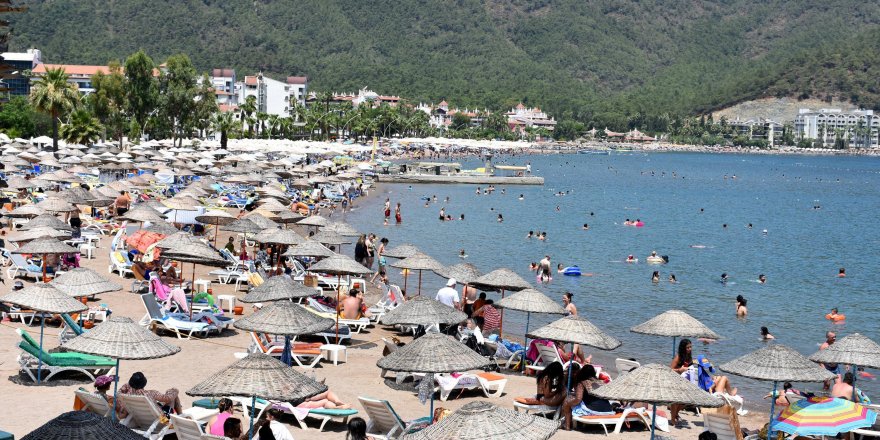 Marmaris'e 1 milyonu aşkın yabancı turist