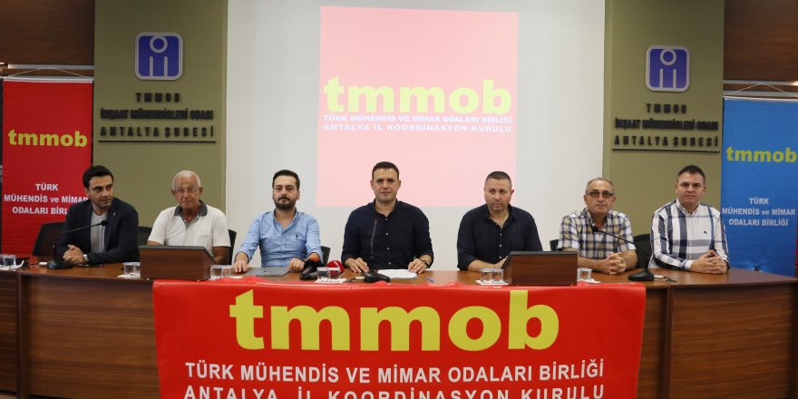 TMMOB'da 'plan tadilatı' çatlağı