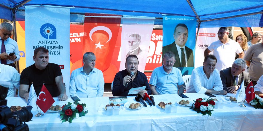 Altıntaş'ın alt yapısına 2 milyar liralık yatırım