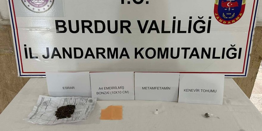 Jandarmadan uyuşturucu operasyonunda 1 tutuklama