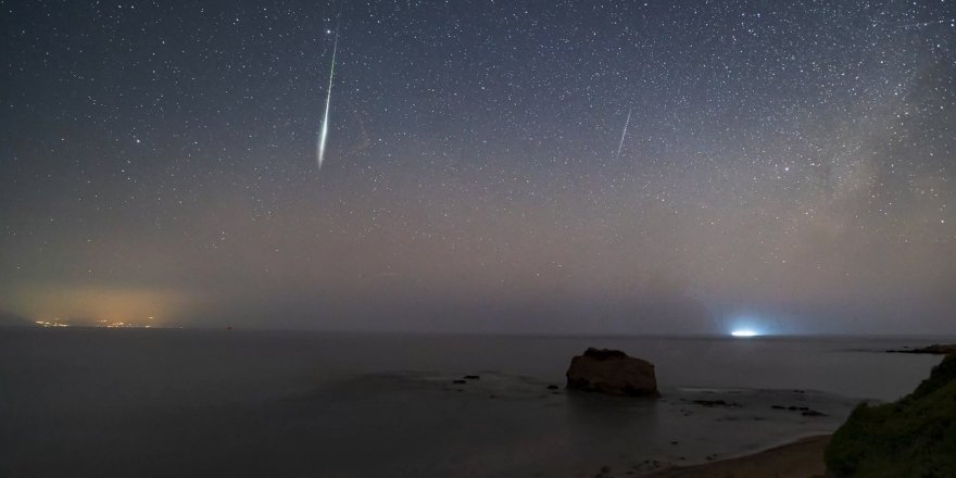 Perseid'in 'ateş topu', Seferihisar'da görüntülendi