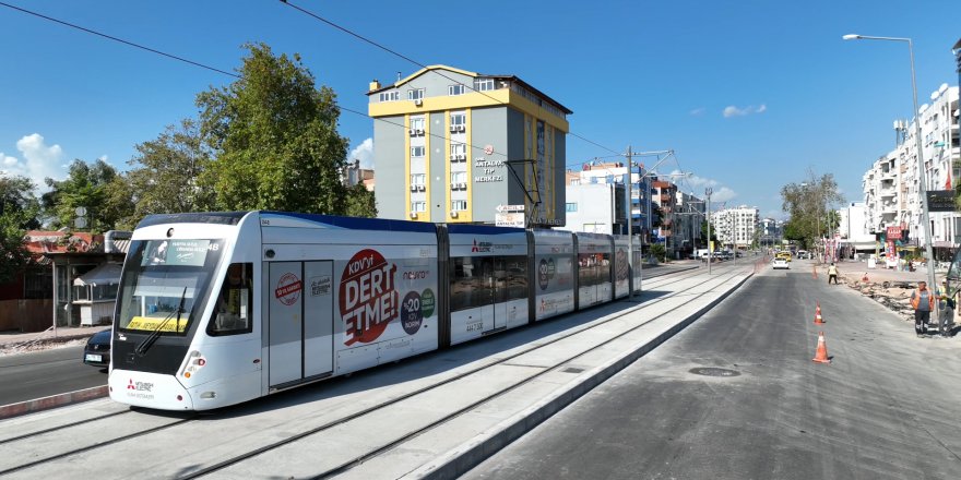 Doğu Garajı-Meydan arasındaki tramvay seferleri yeniden başladı 