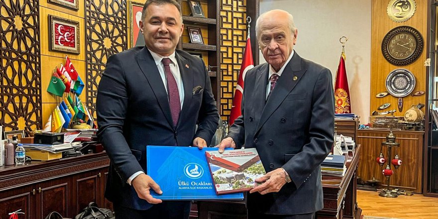 Başkan Yücel, MHP Lideri Bahçeli'yi ziyaret etti