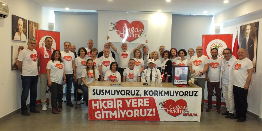 Çağdaş hekimler, adaylarını tanıttı